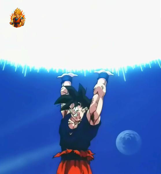 Dragon Ball Z Goku Genkidama Wolkenlampe
