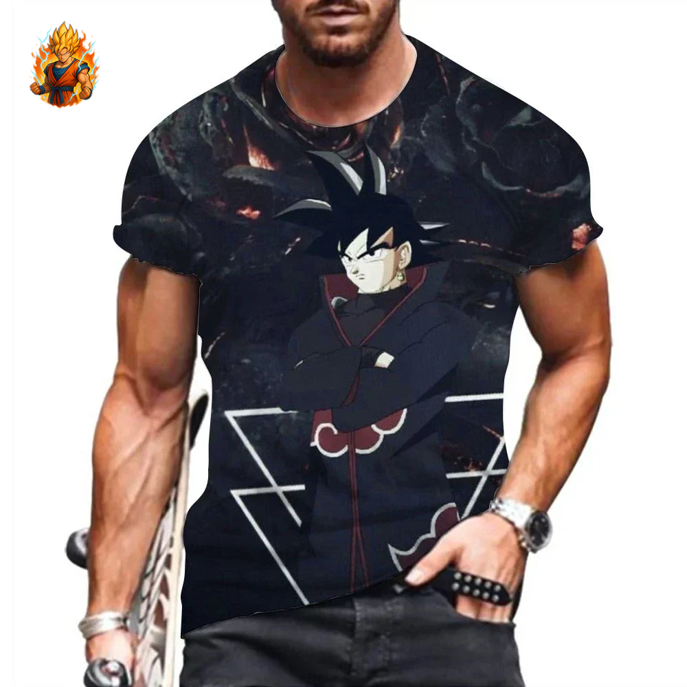 Dragon Ball Goku Schwarzes Akatsuki-T-Shirt