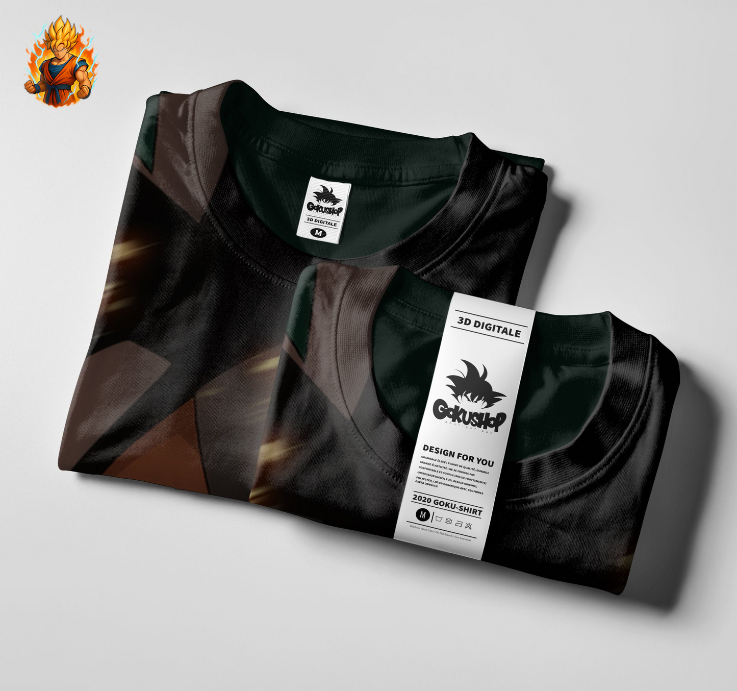 Dragon Ball Super Goku Schwarzer Potara T-Shirt