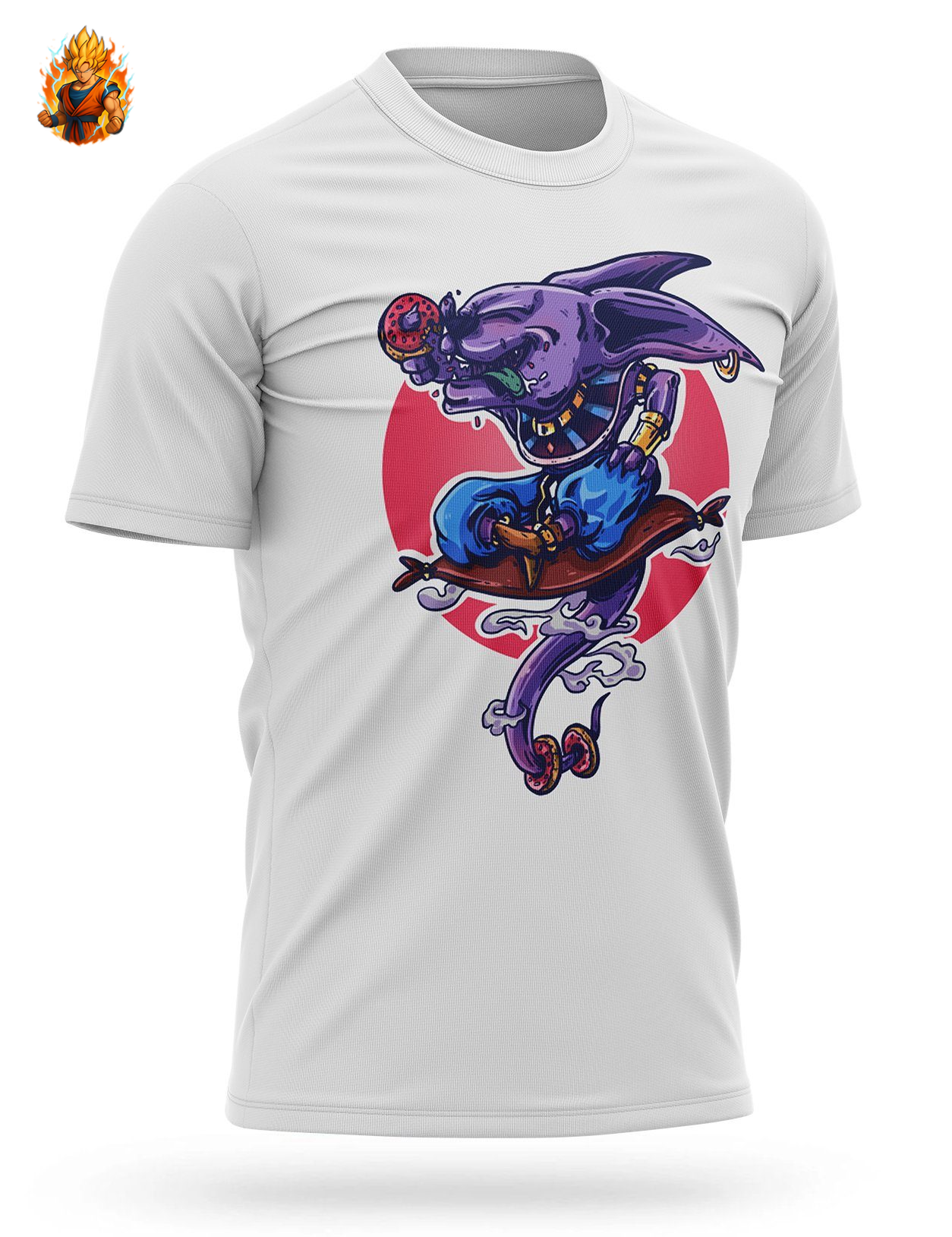 Dragon Ball Super Beerus Donuts T-Shirt