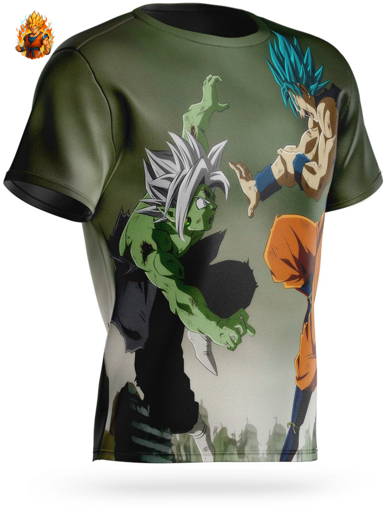 Dragon Ball Super Goku vs. Zamasu Fusion T-Shirt