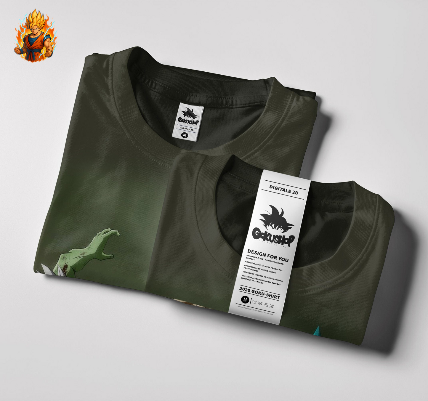 Dragon Ball Super Goku vs. Zamasu Fusion T-Shirt