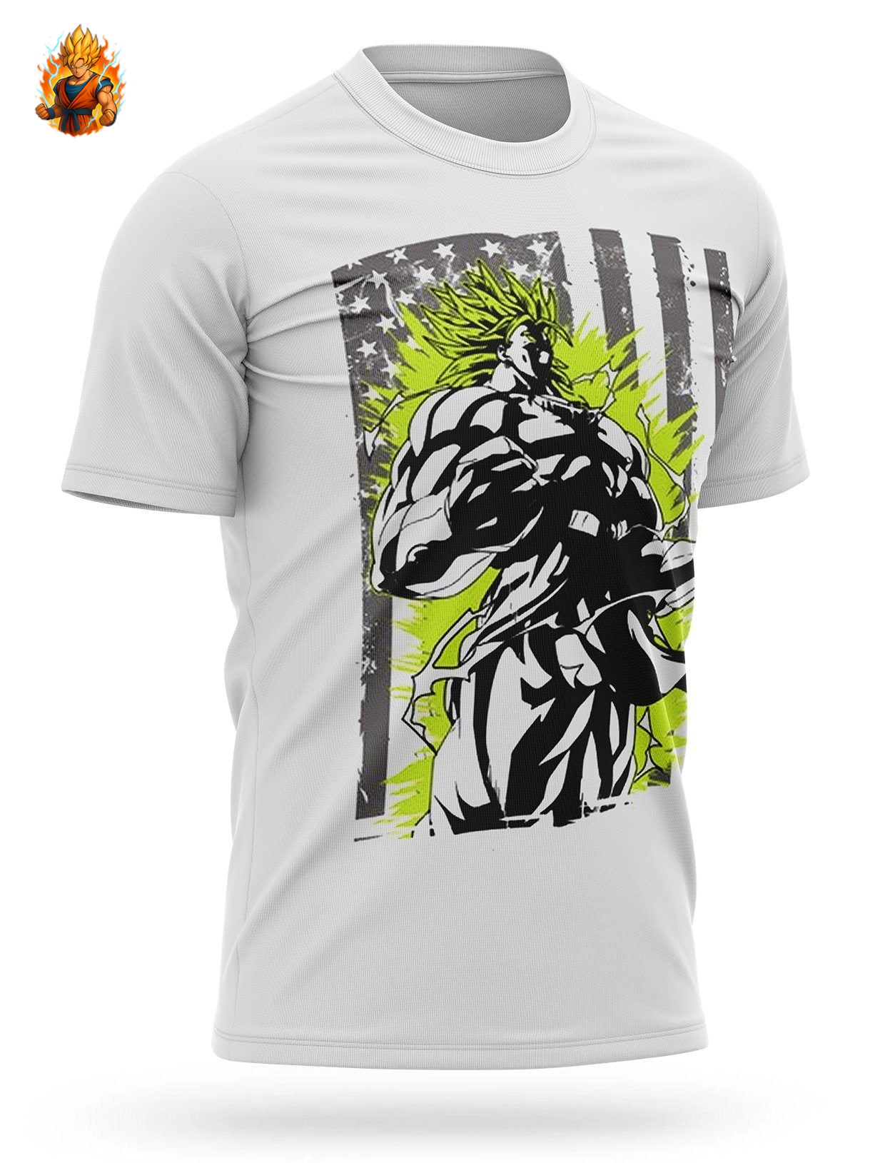 Dragon Ball Z Broly T-Shirt im amerikanischen Stil