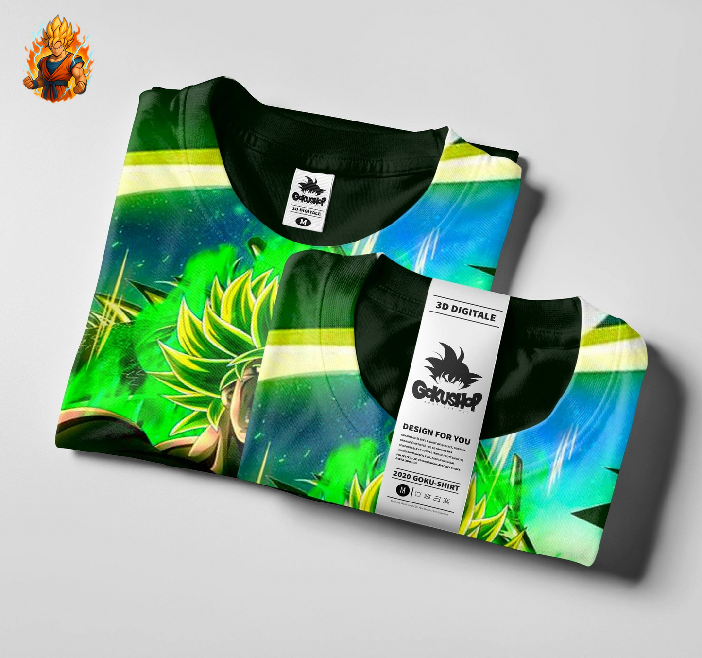 T-Shirt „Broly-Potenzial enthüllt“ von Dragon Ball Z
