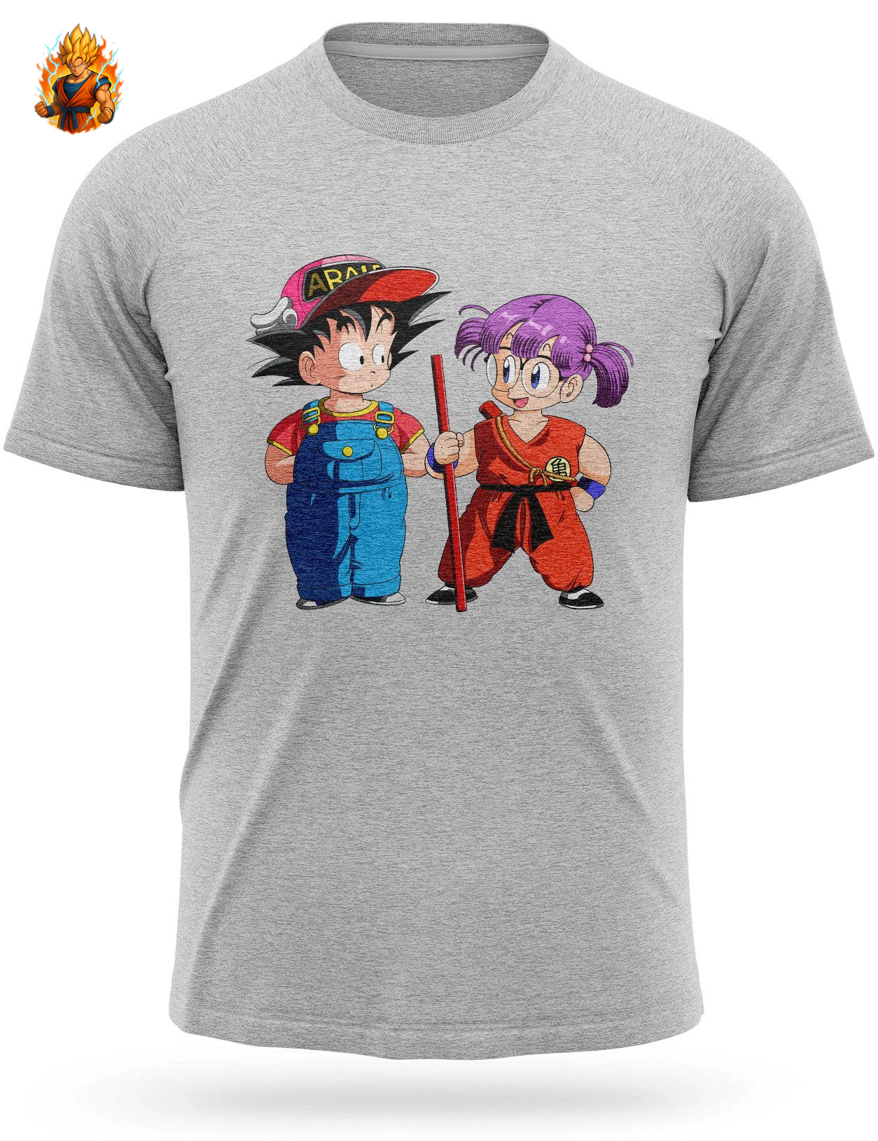Dragon Ball Goku und Arale T-Shirt