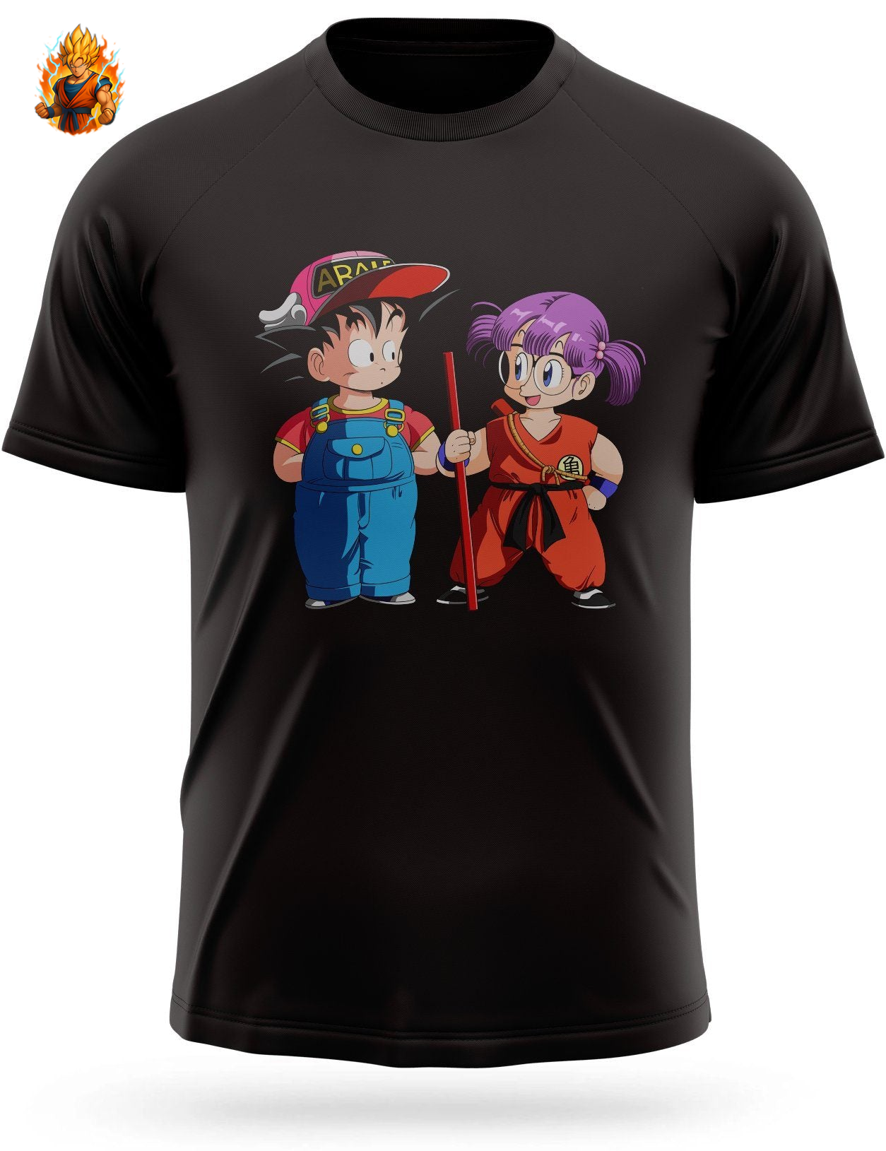 Dragon Ball Goku und Arale T-Shirt