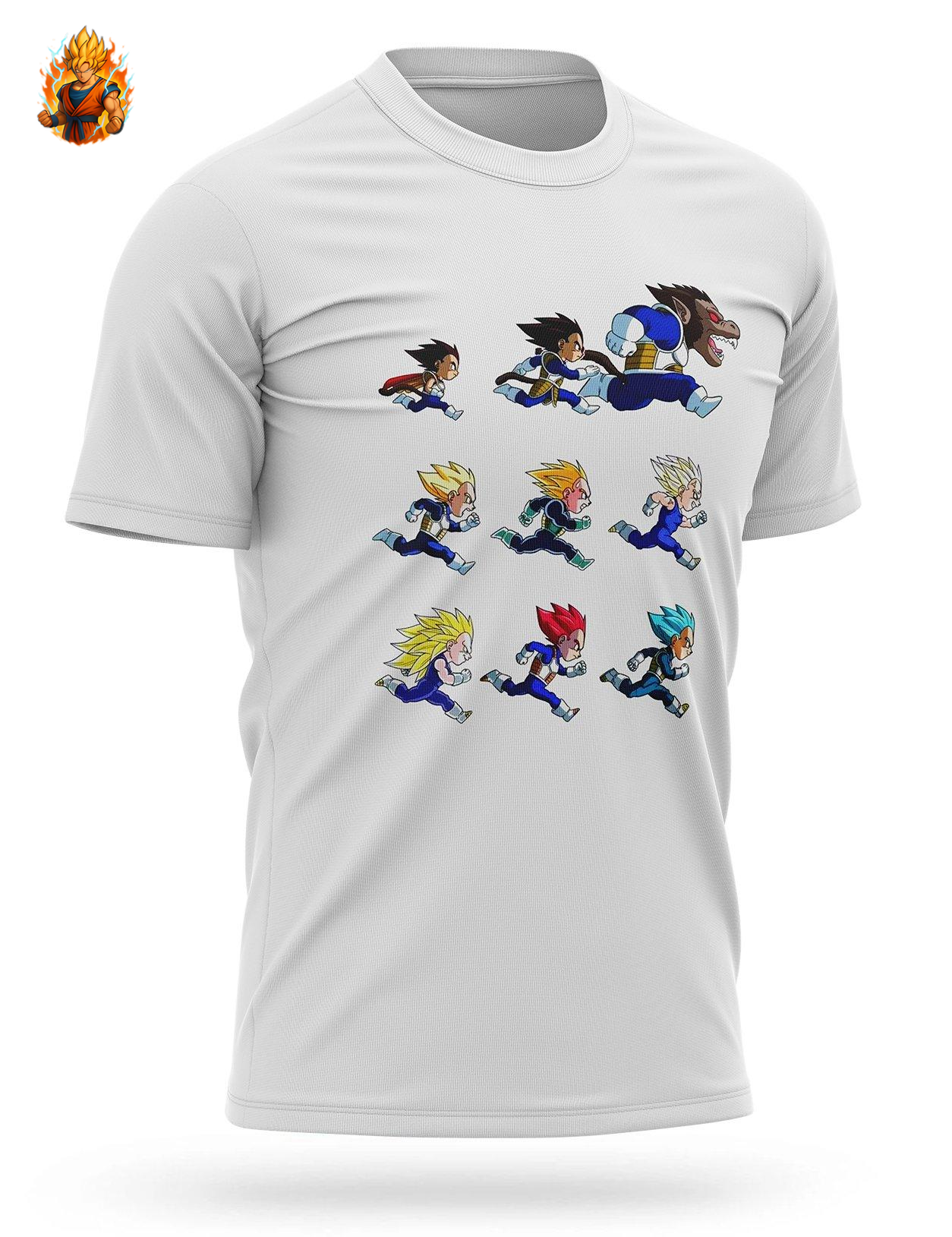 Dragon Ball Transformations Vegeta T-Shirt
