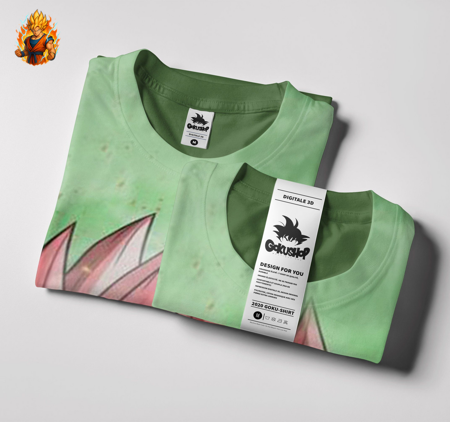 Dragon Ball Super Goku Schwarzes SSJ Rosé-T-Shirt