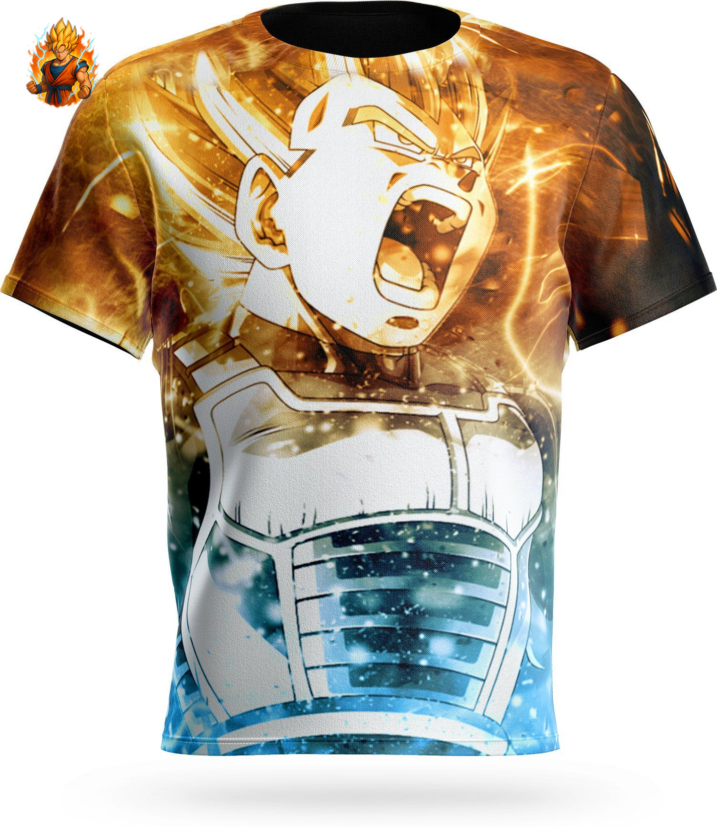 Dragon Ball Super Vegeta Rage Saiyajin T-Shirt