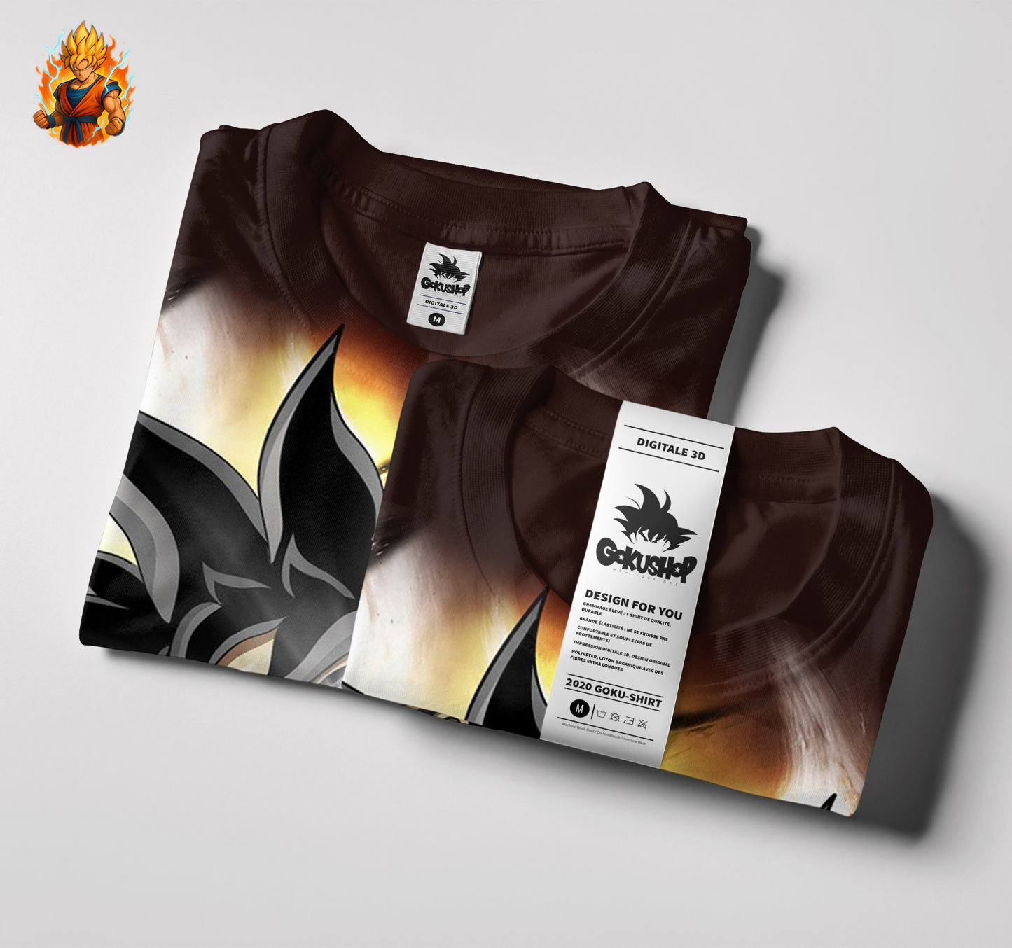 Dragon Ball Super Goku Schwarzes Zerstörungs-T-Shirt
