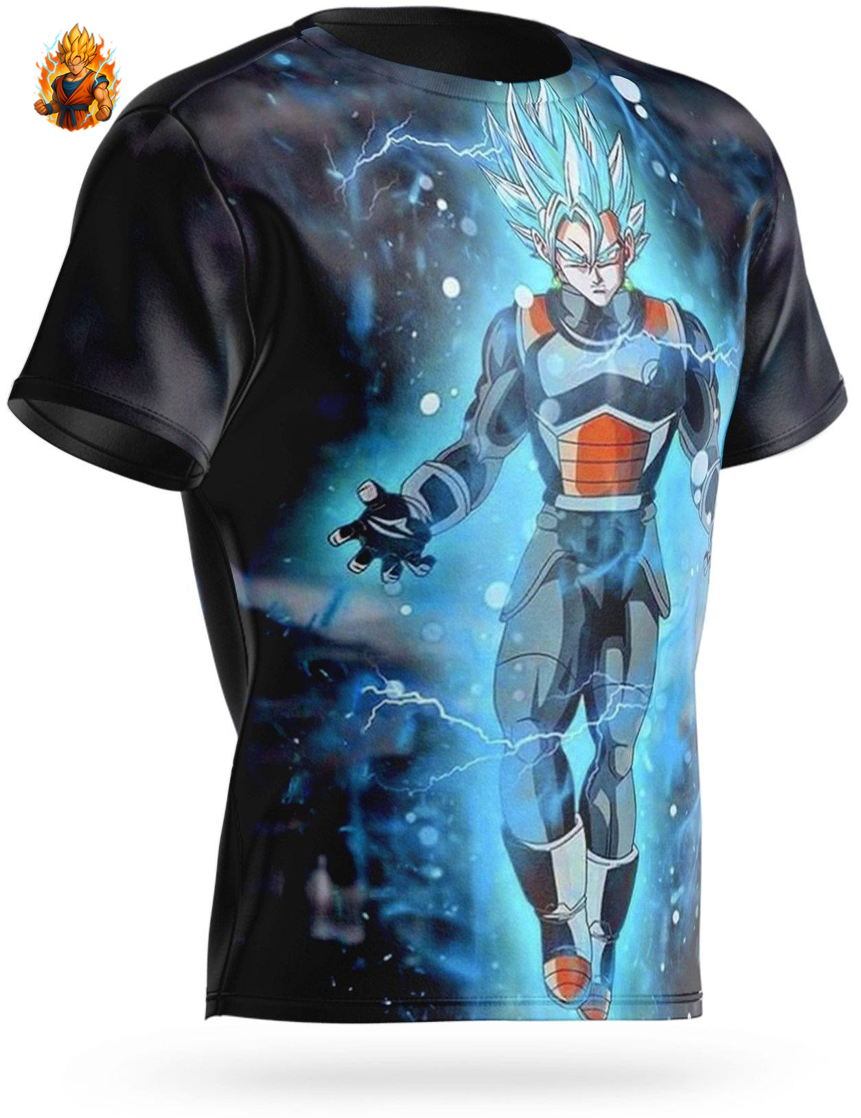 Dragon Ball Vegeto Super Saiyajin Blaues T-Shirt
