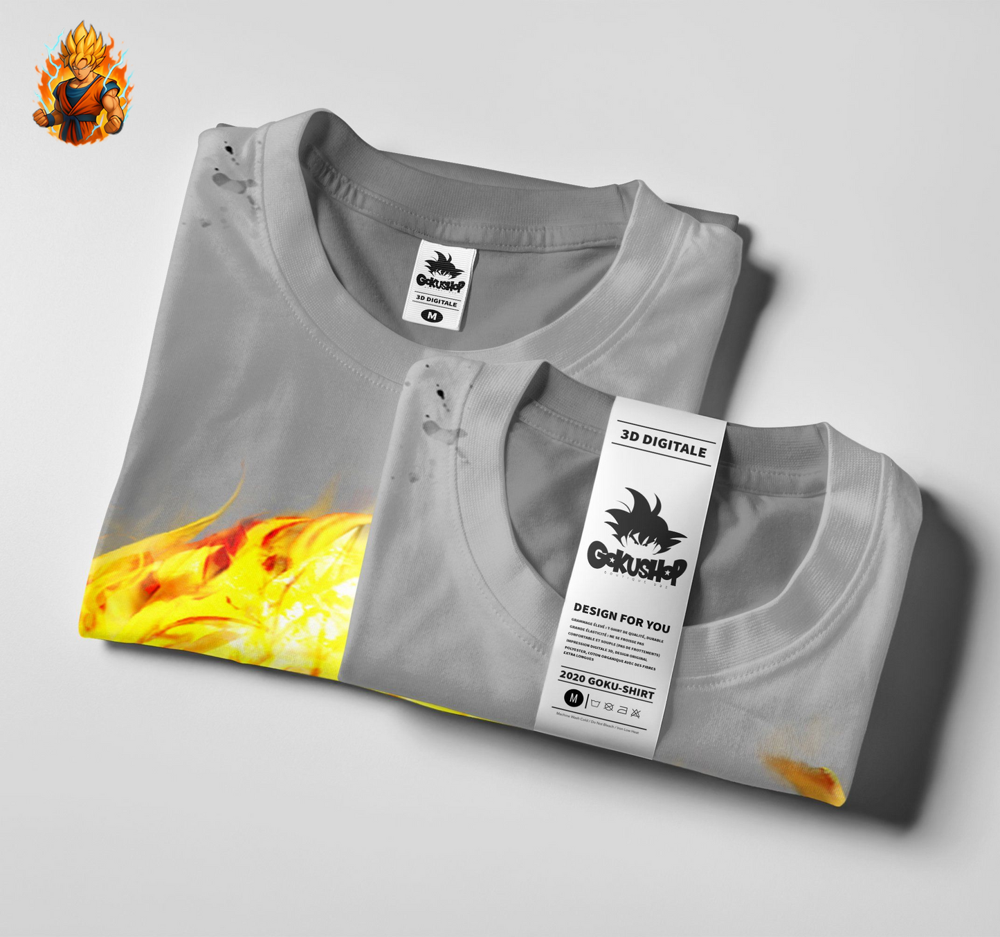 Dragon Ball Z Goku Rage Saiyajin T-Shirt