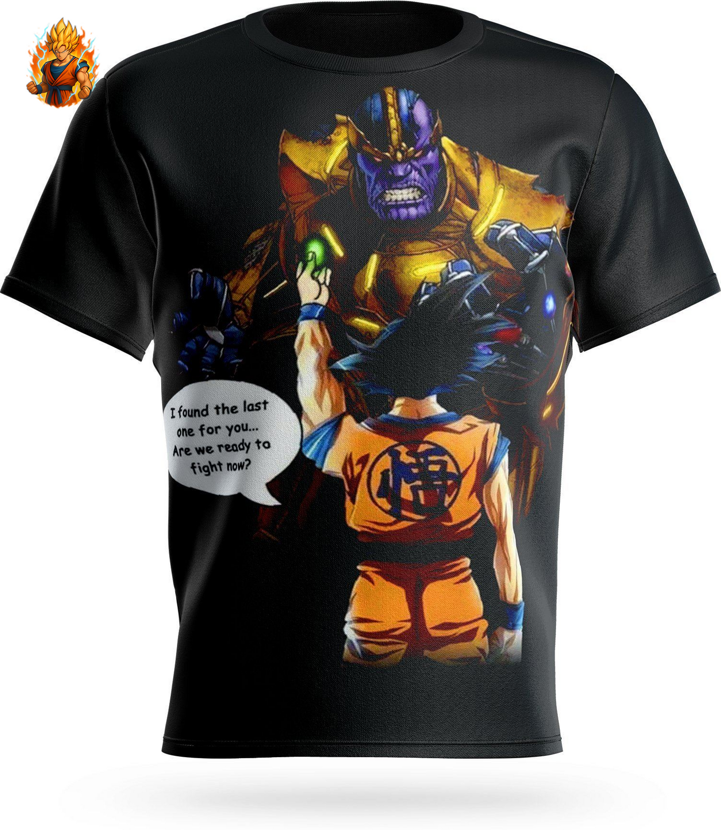 Dragon Ball Goku vs. Thanos T-Shirt
