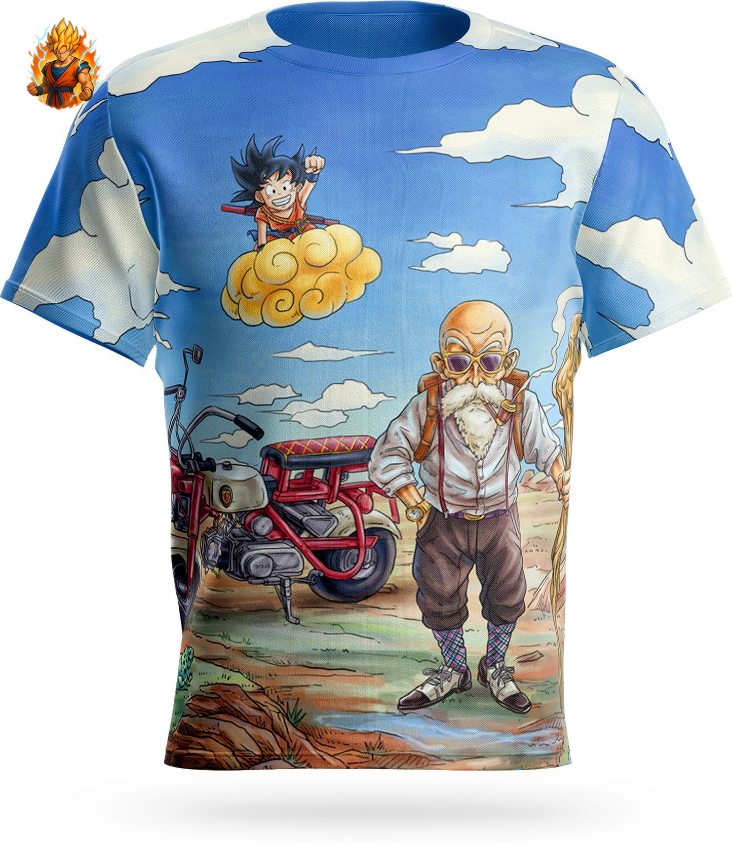 Dragon Ball Z Goku & Kame Sennin T-Shirt
