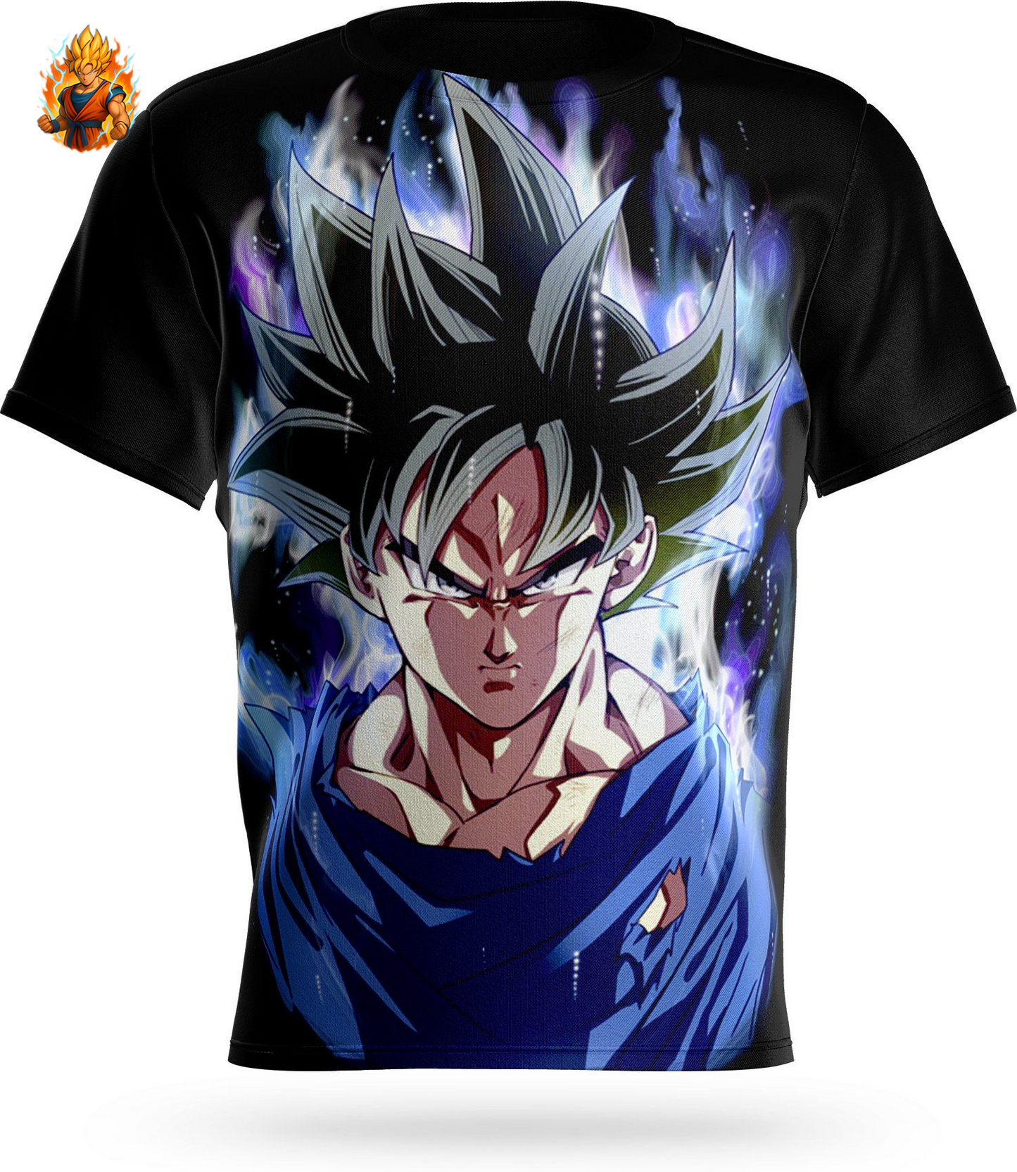 Dragon Ball Super – T-Shirt mit instinktiven Bewegungen