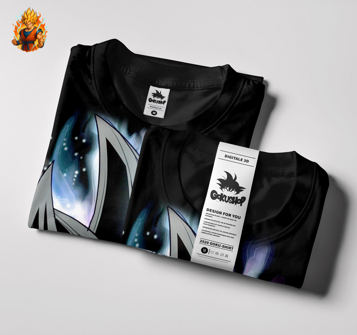 Dragon Ball Super – T-Shirt mit instinktiven Bewegungen