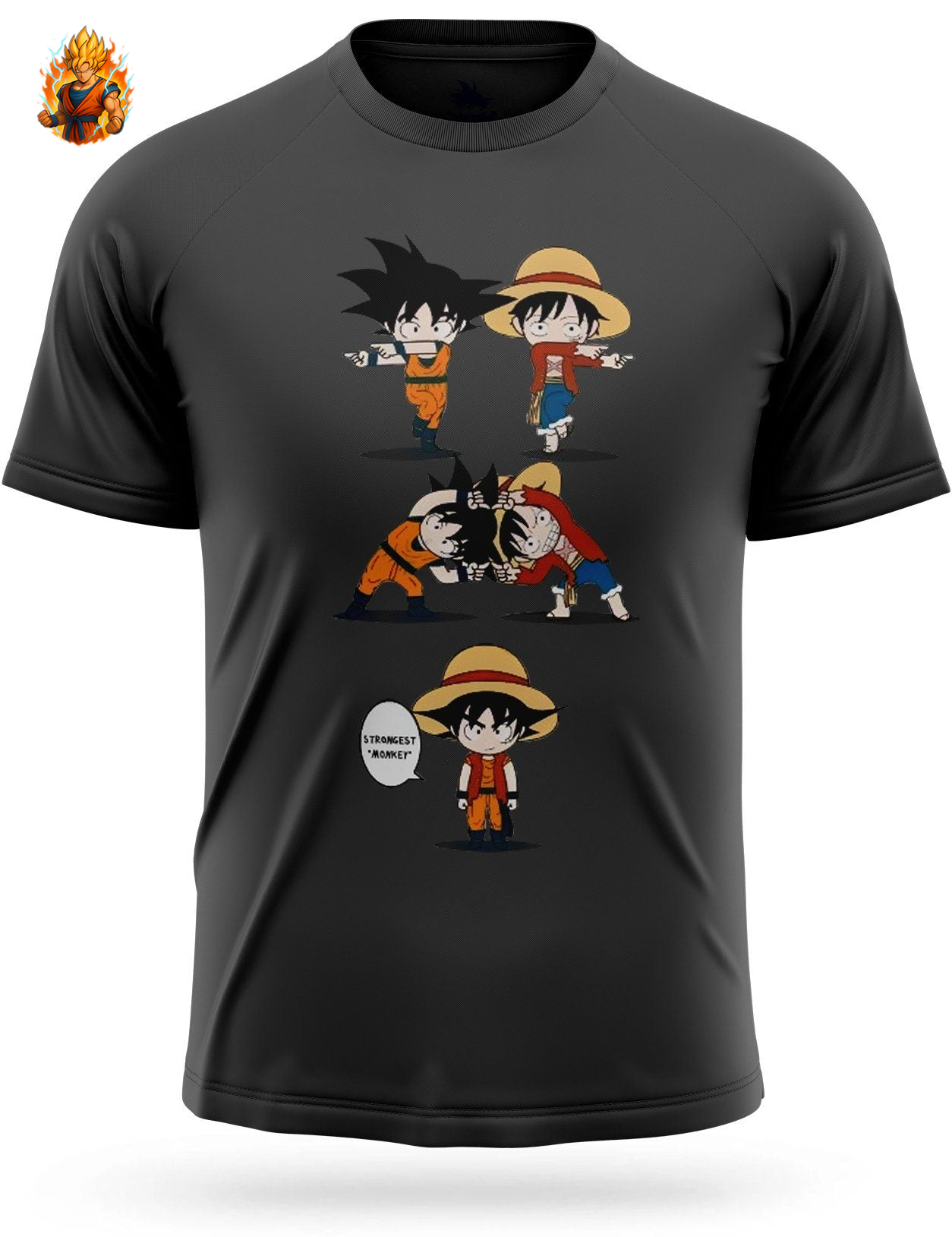 Dragon Ball Z Fusion Goku Ruffy T-Shirt