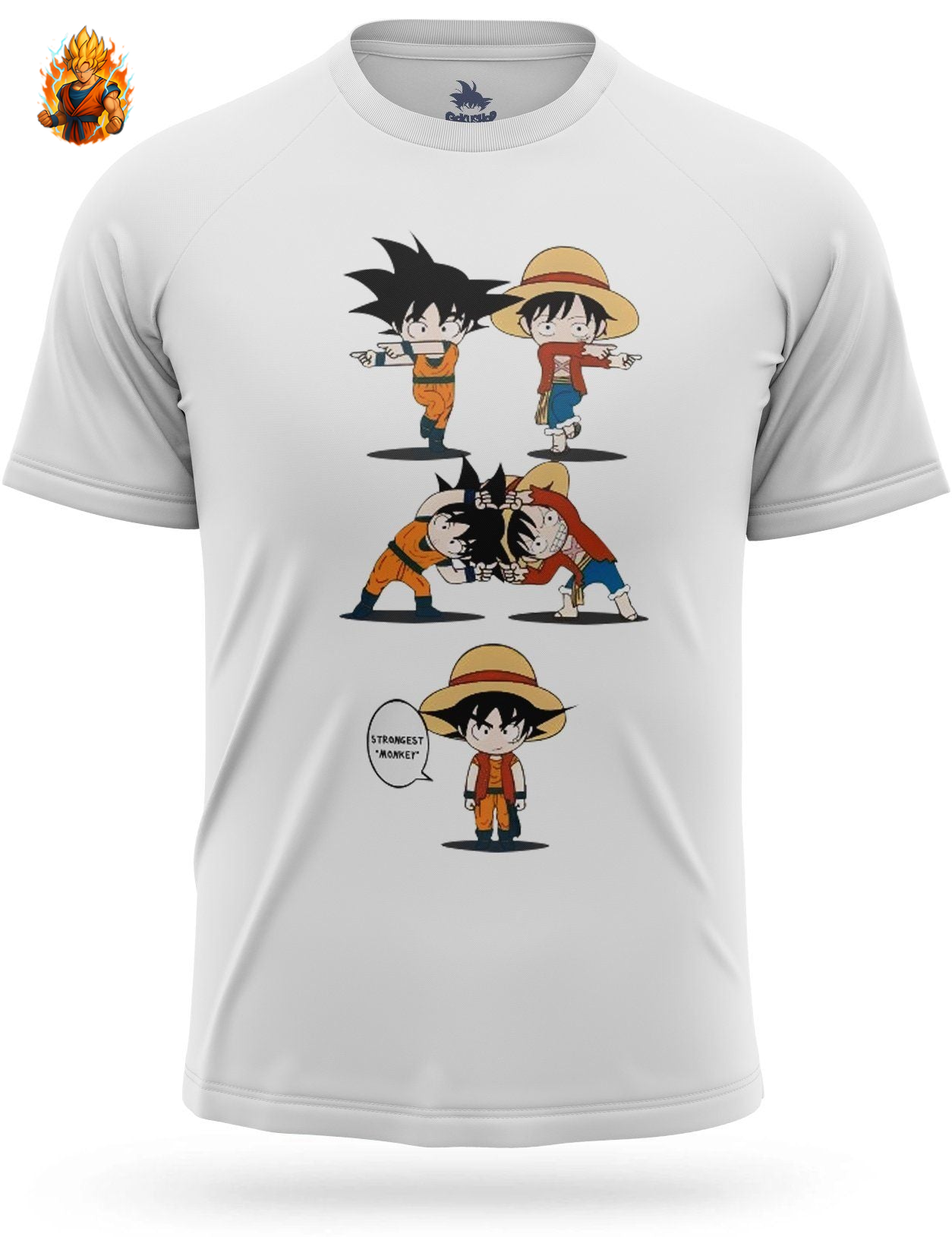 Dragon Ball Z Fusion Goku Ruffy T-Shirt