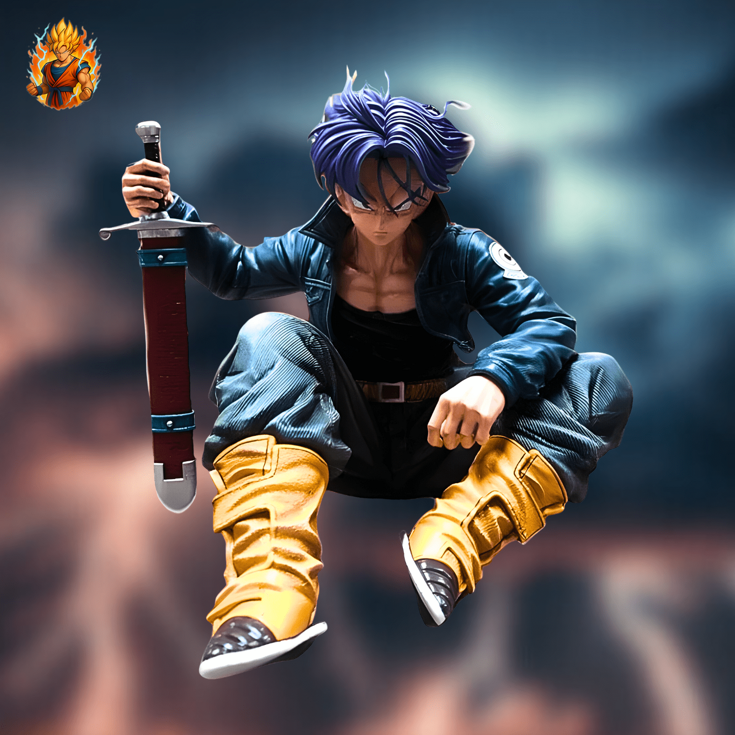 Dragon Ball Trunks Future Warrior Figur