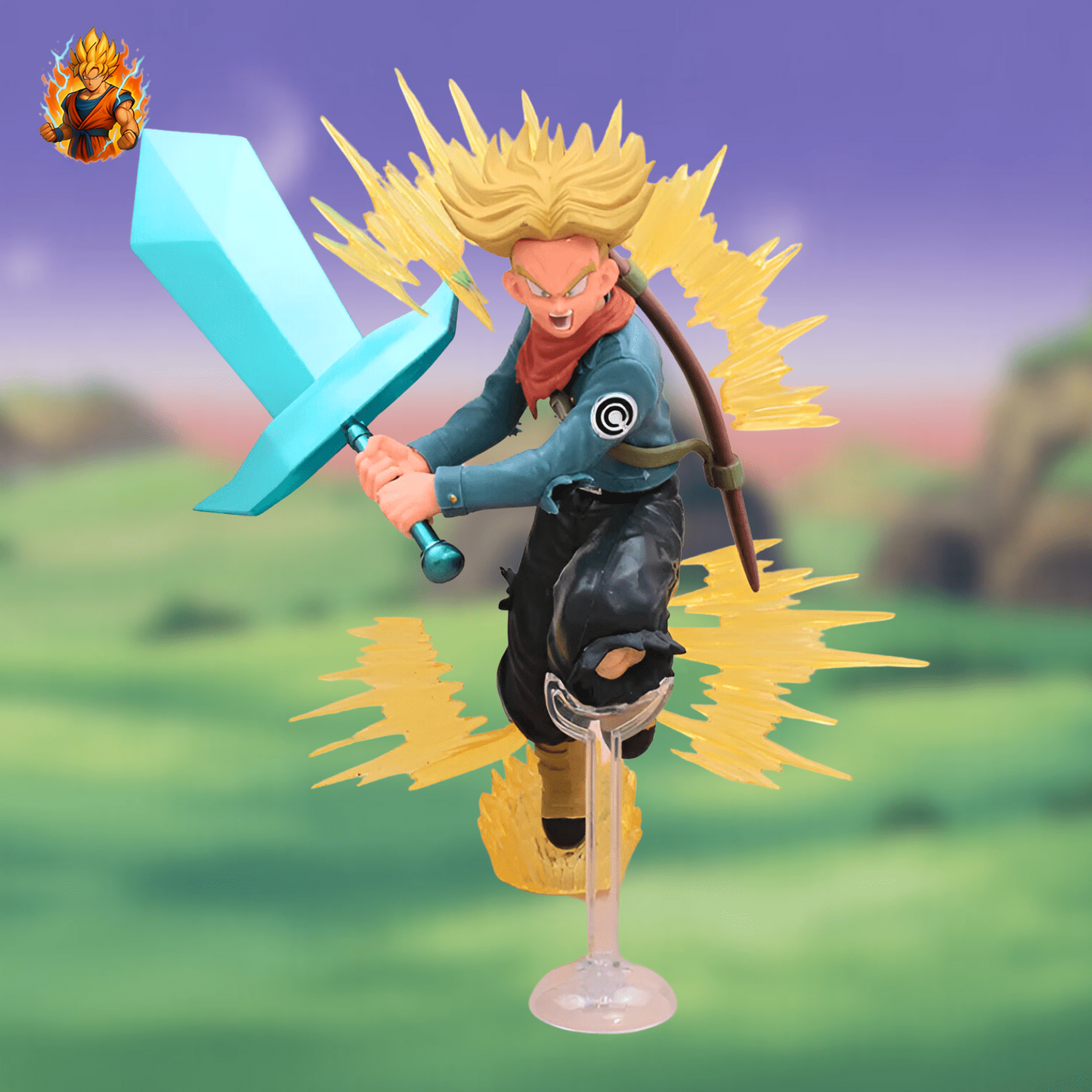 Dragon Ball Future Trunks und Schwertfigur