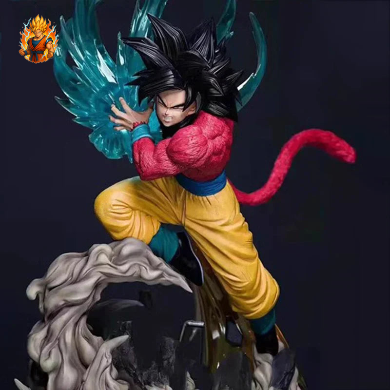 Dragon Ball Goku Saiyajin 4 Kamehameha Figur