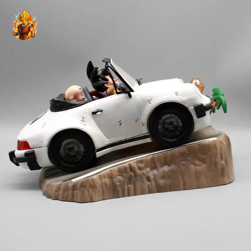 Dragon Ball Goku Krilin Master Roshi in Porsche Figur