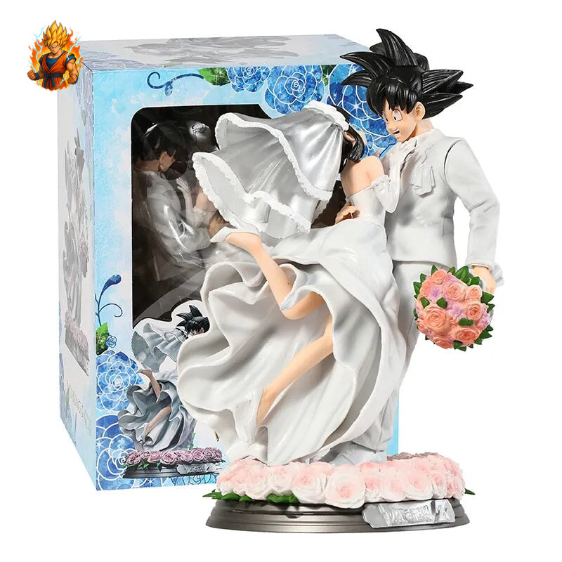 Dragon Ball Goku Chichi Hochzeitsfigur