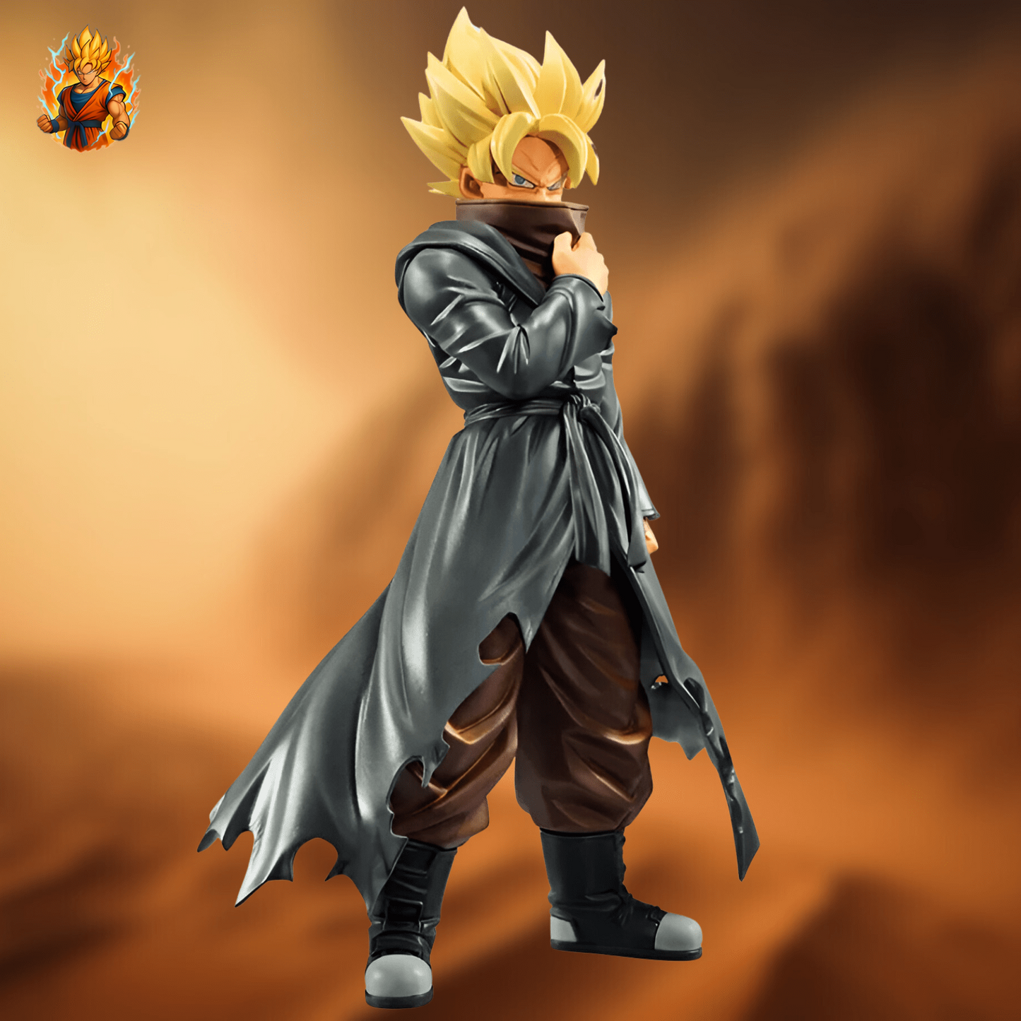 Dragon Ball Bardock Steampunk Figur