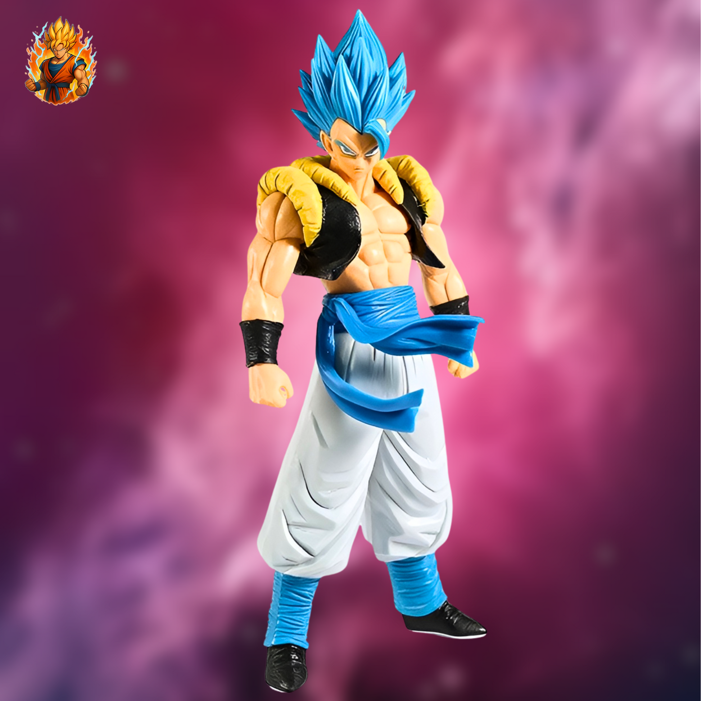 DBZ Gogeta Super Saiyajin Blaue Figur