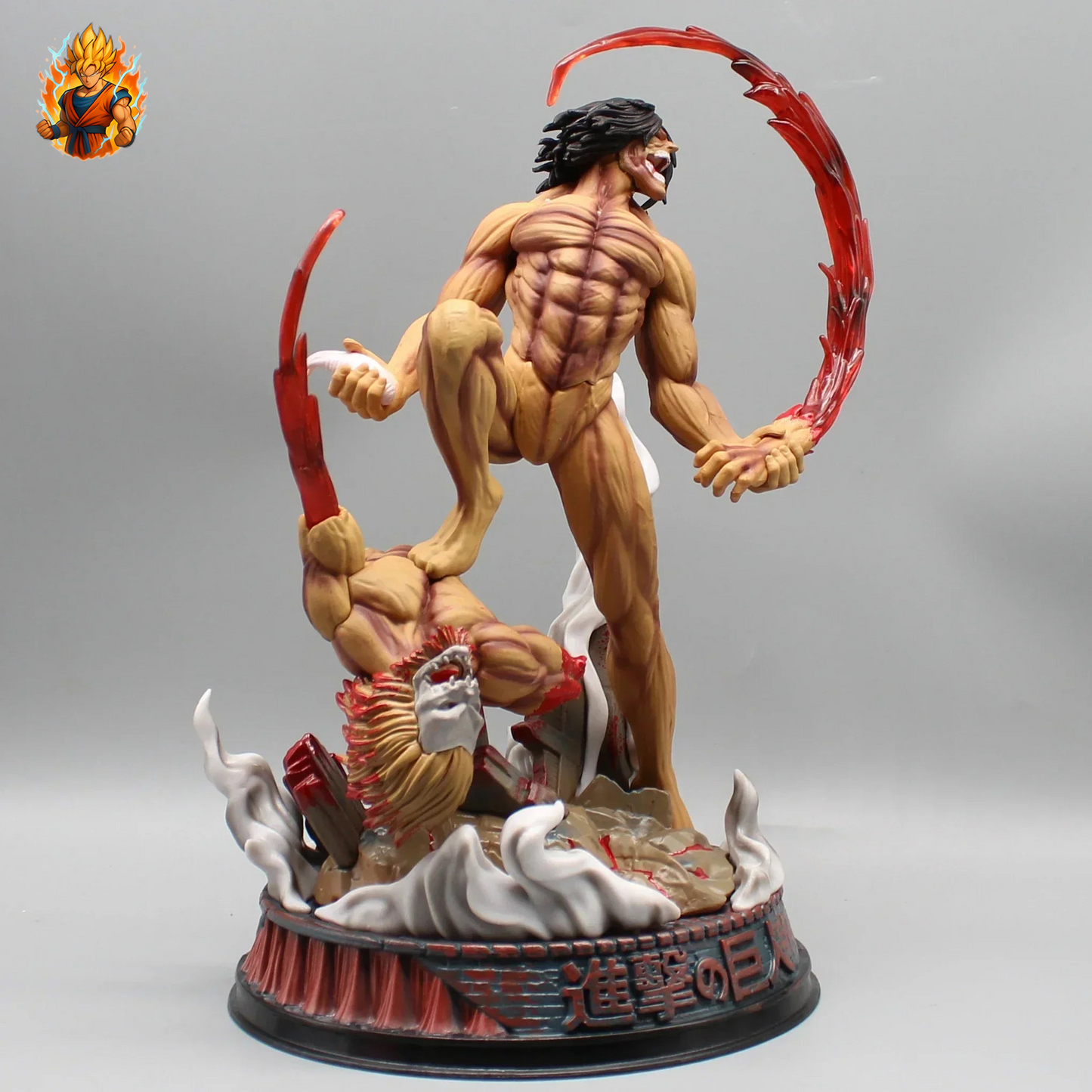 Attack on Titan Figur - Attack Titan vs. Jaw Titan