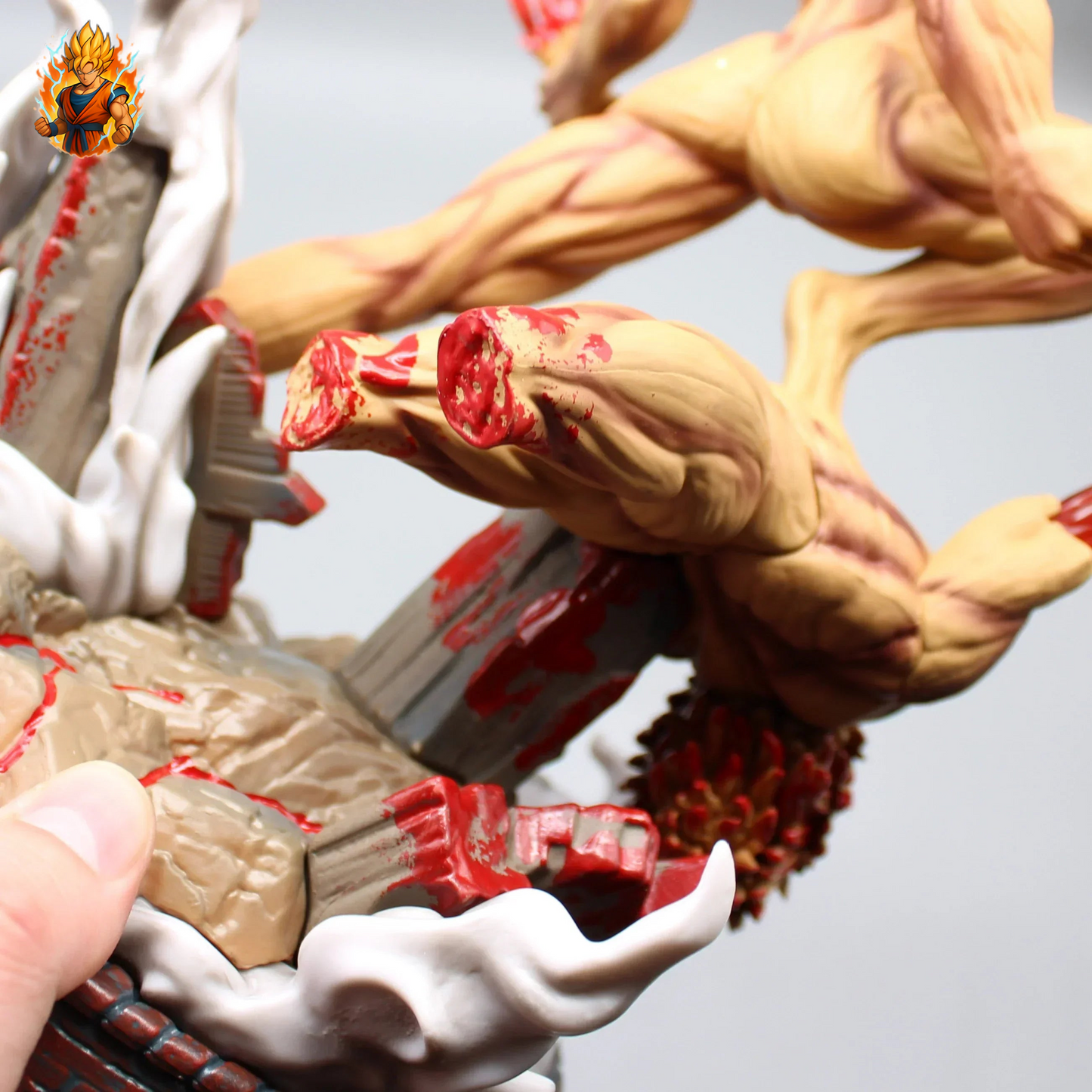 Attack on Titan Figur - Attack Titan vs. Jaw Titan