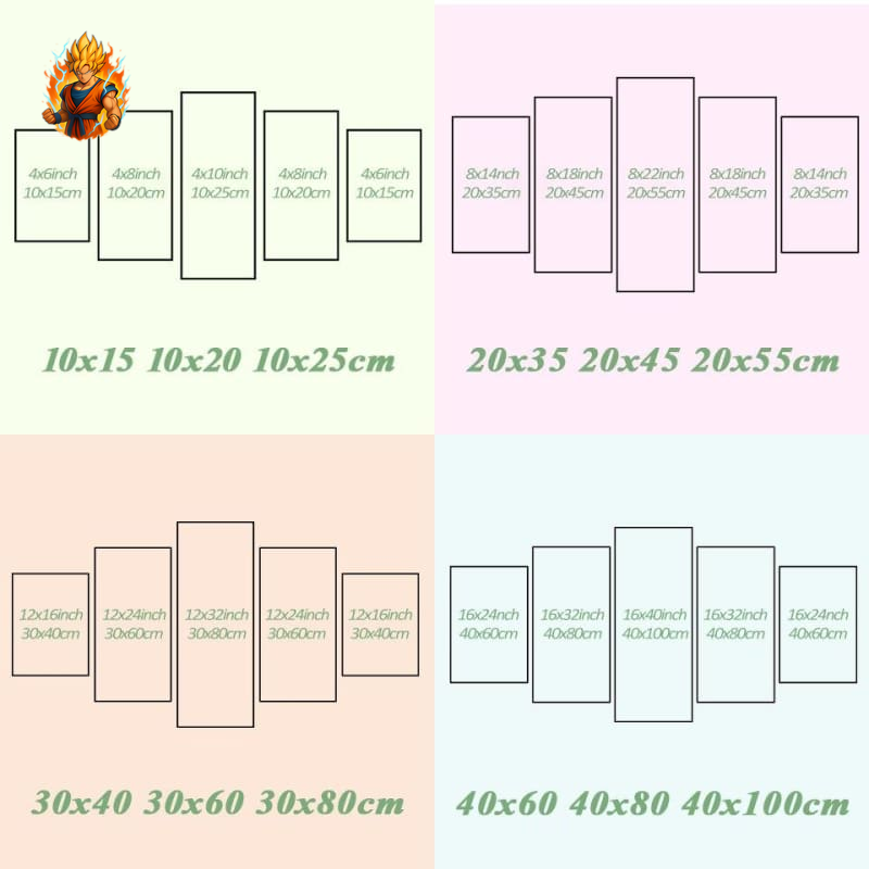 Vegetto SSJ Blaues Gemälde – Dragon Ball Z™