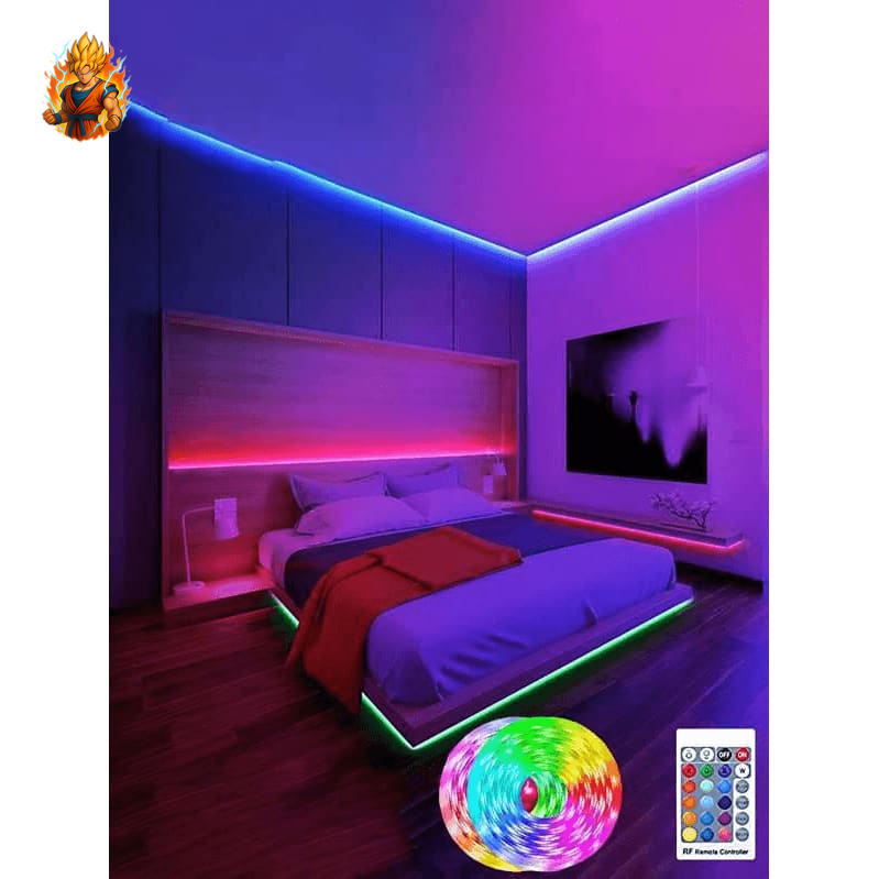 LED Neonstreifen Wanddekoration