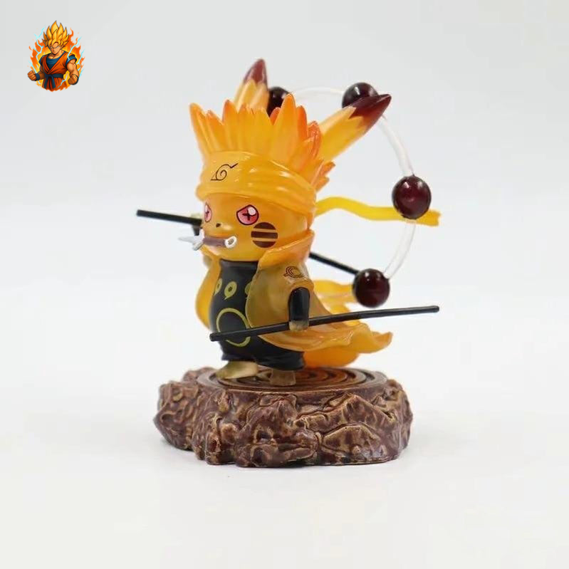 Pokémon Pikachu Naruto Uzumaki Kurama Modefigur