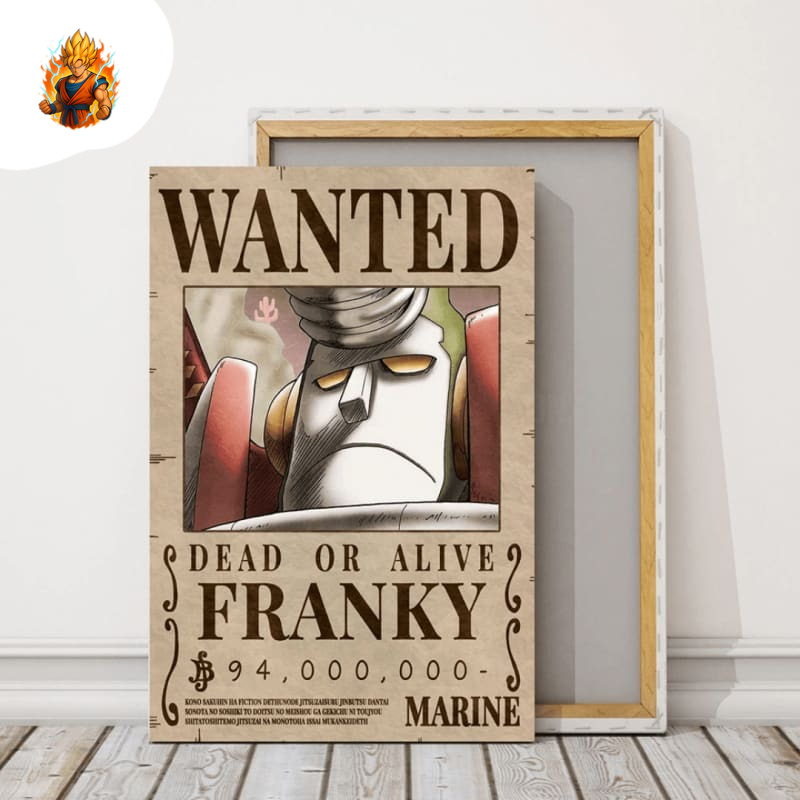 Poster Wanted Franky - One Piece™