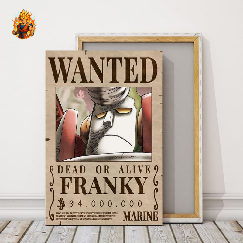 Poster Wanted Franky - One Piece™