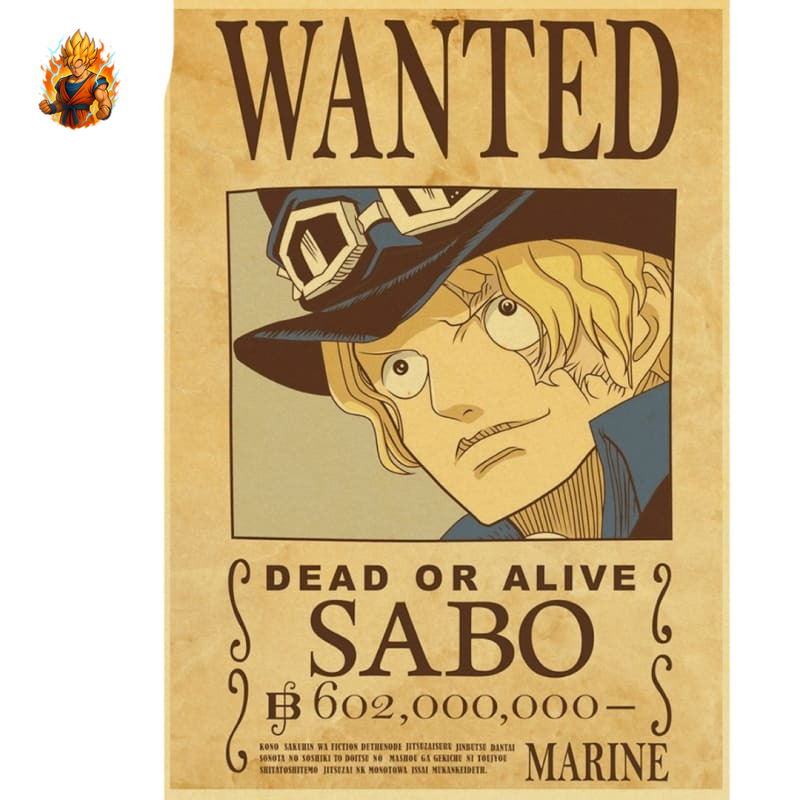 Poster Wanted Sabo - One Piece™