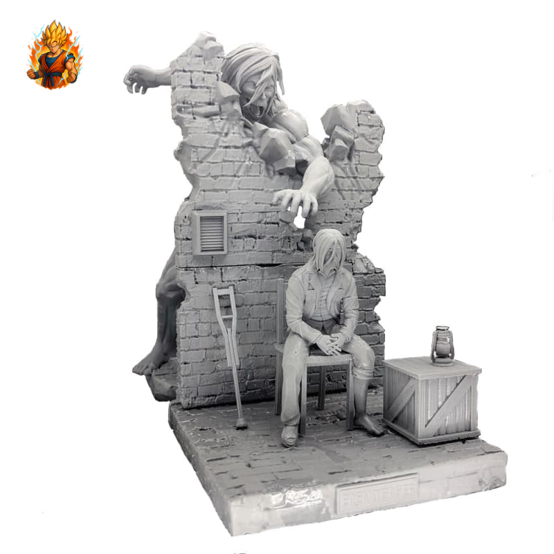Attack on Titan™ Harzfigur: Titan Assailant und Eren Jaeger