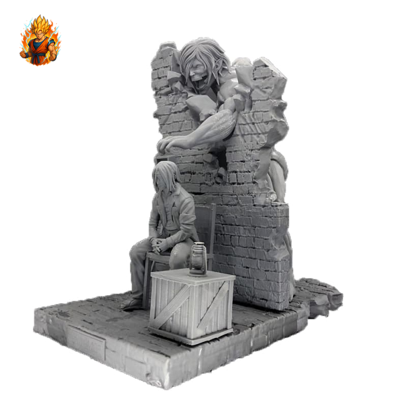 Attack on Titan™ Harzfigur: Titan Assailant und Eren Jaeger