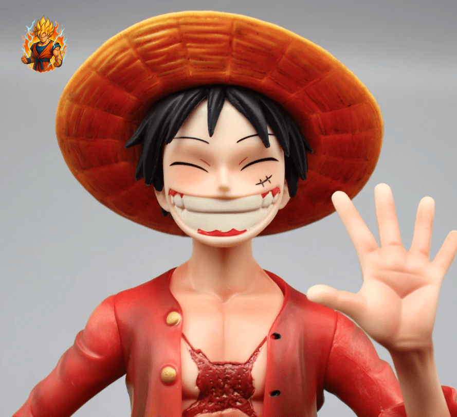 One Piece Ruffy Greetings Figur