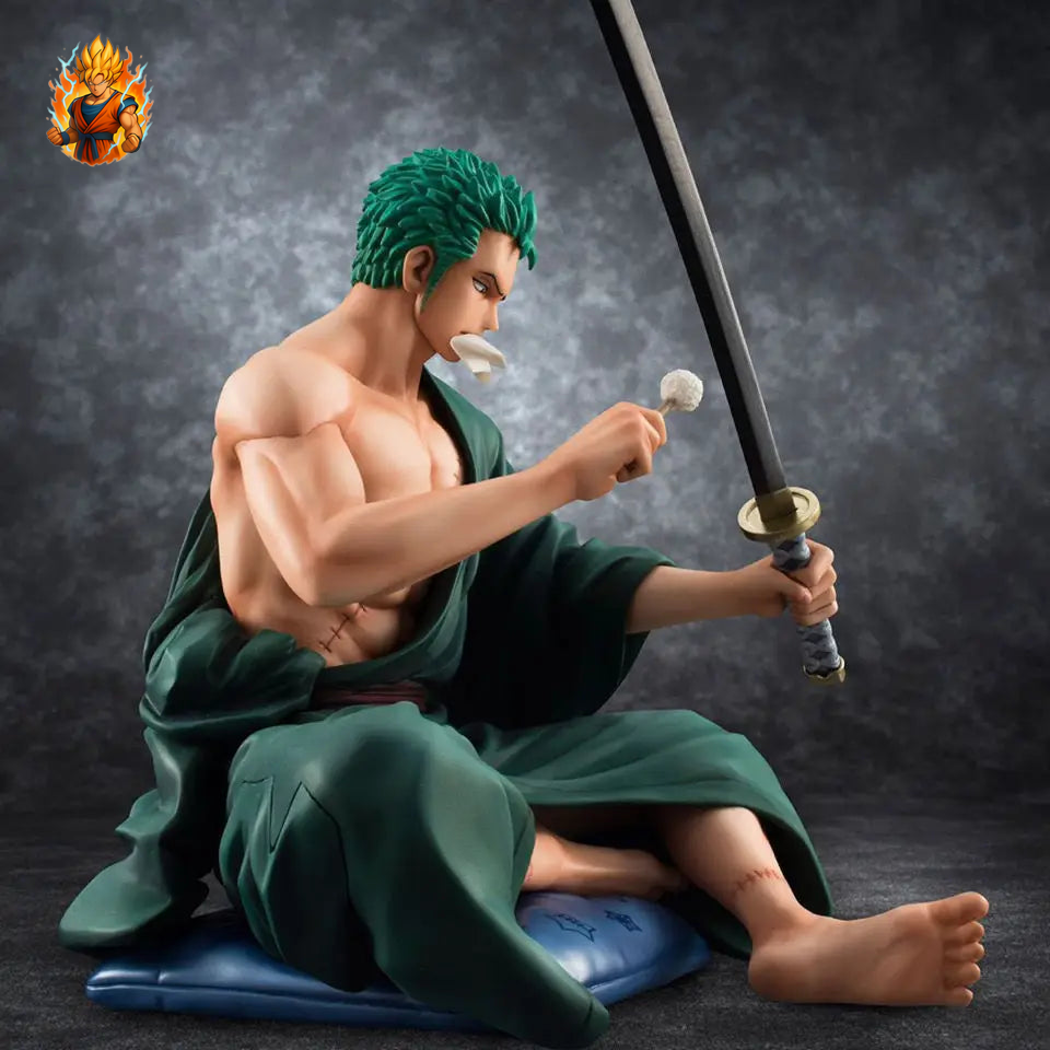 One Piece Zoro Schwertschärfen Figur