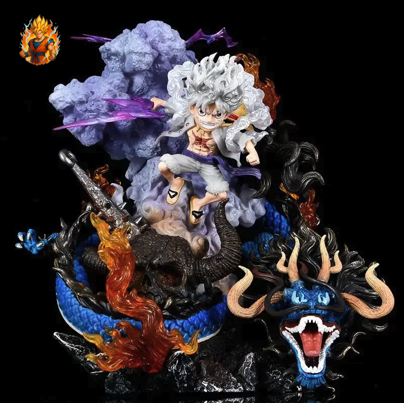One Piece Ruffy vs. Kaido Dragon Figur