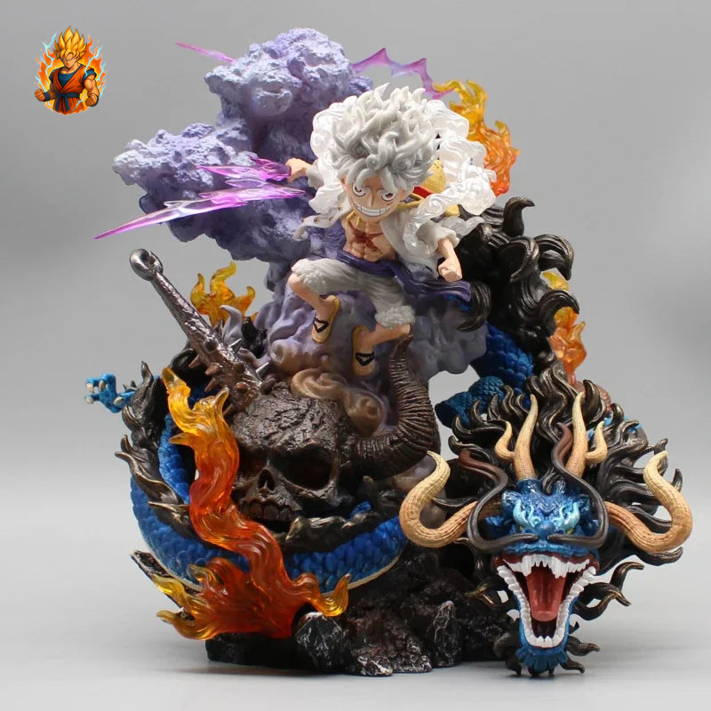 One Piece Ruffy vs. Kaido Dragon Figur