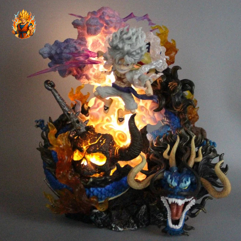 One Piece Ruffy vs. Kaido Dragon Figur