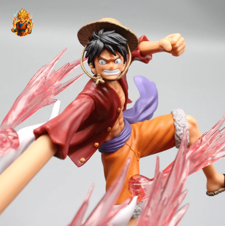 One Piece Ruffy Elastic Punch Figur