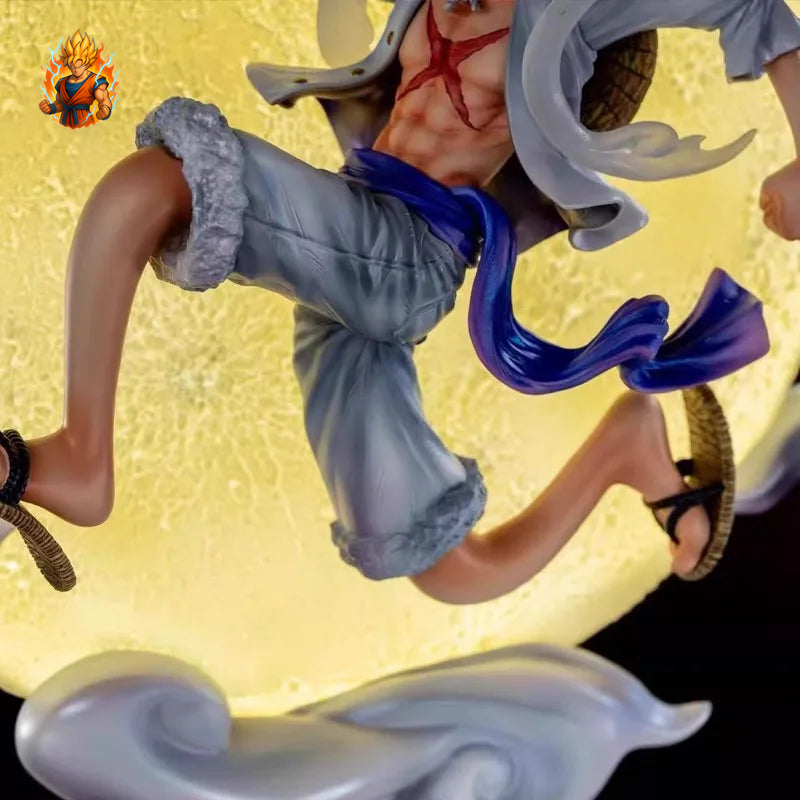 One Piece Ruffy Moon Figur