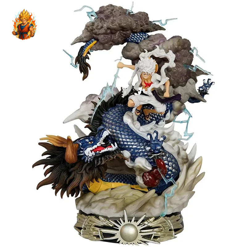 One Piece Ruffy Gear 5 VS Kaido Figur
