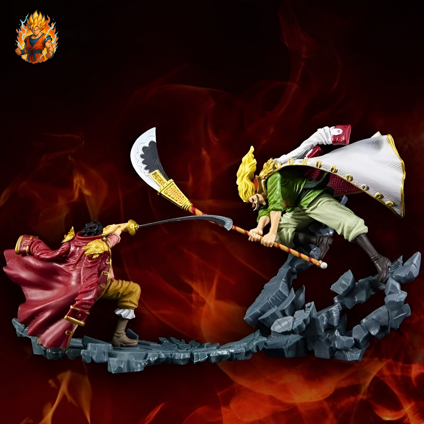 One Piece Figur Whitebeard VS Gol D. Roger