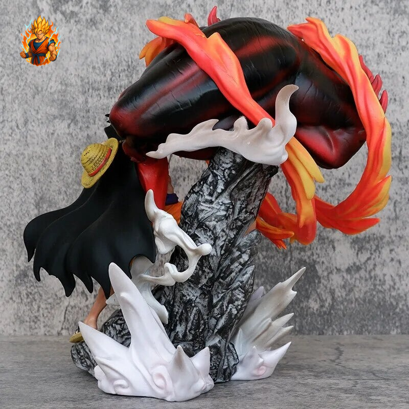 One Piece Ruffy Fire Karma Figur