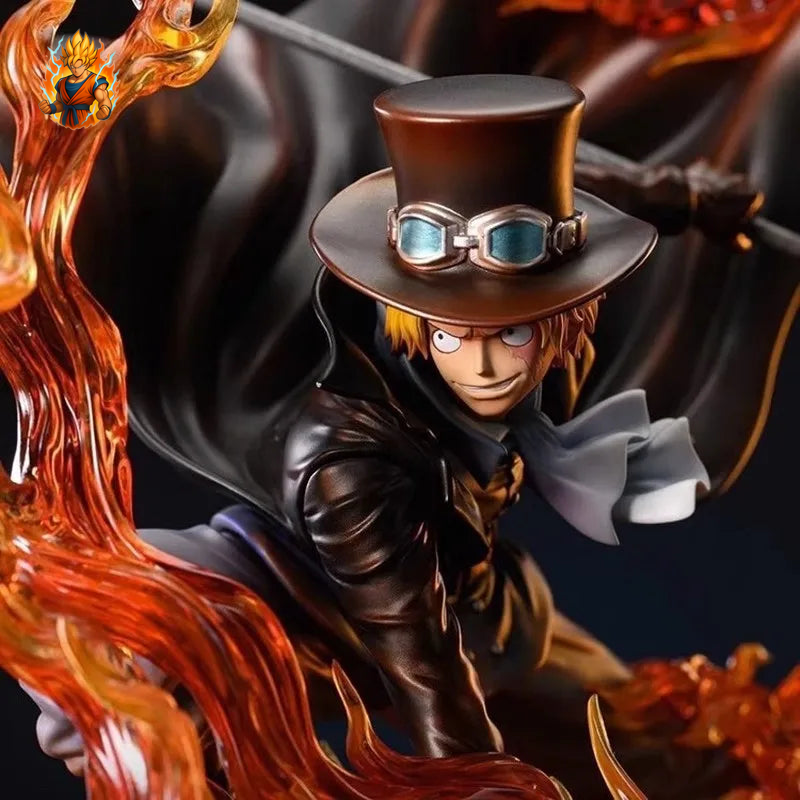 One Piece Sabo Flaming Figur